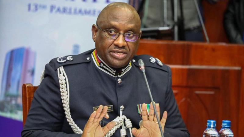 File image of Police IG Japhet Koome